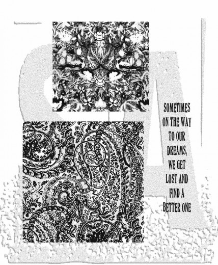 Cling Stamps by Tim Holtz - Garment District