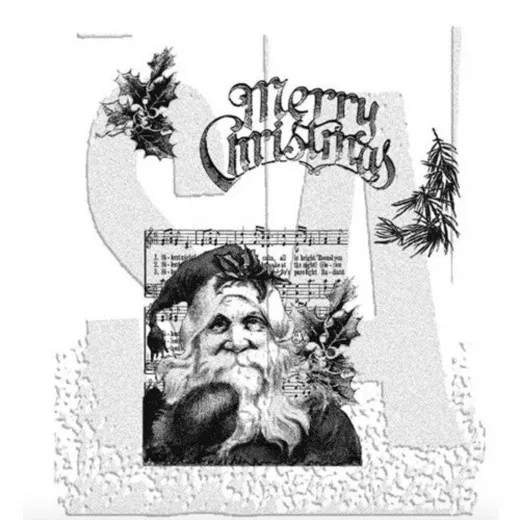 Cling Stamps by Tim Holtz - Santas Wish