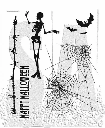 Cling Stamps by Tim Holtz - Trick-or-Treat