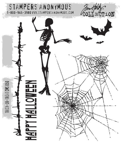 Cling Stamps by Tim Holtz - Trick-or-Treat