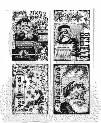 Cling Stamps by Tim Holtz - Holiday Collections