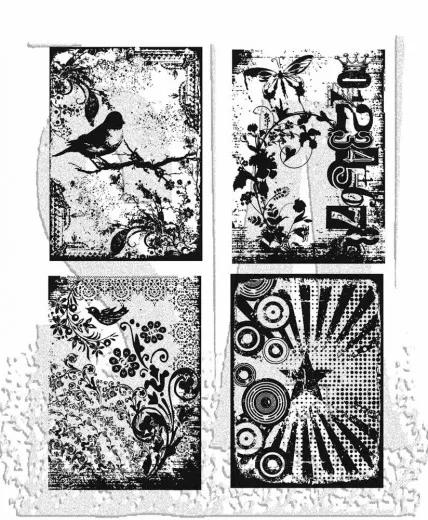 Cling Stamps by Tim Holtz - Eclectic Palette