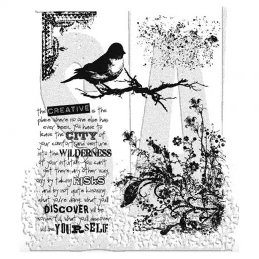 Cling Stamps by Tim Holtz - Urban Tapestry