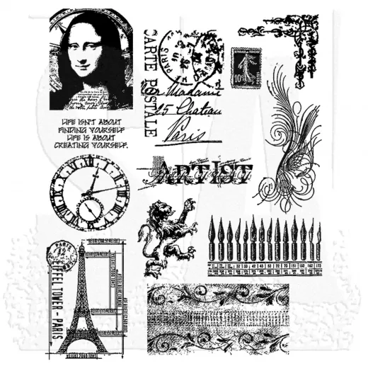 Cling Stamps by Tim Holtz - Mini Classics