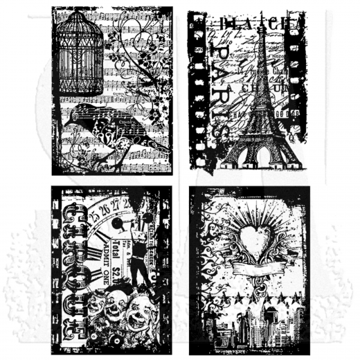 Cling Stamps by Tim Holtz - Random Gatherings