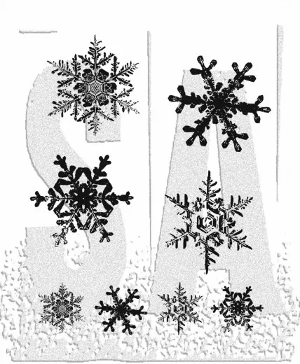 Cling Stamps Tim Holtz - Grungeflakes