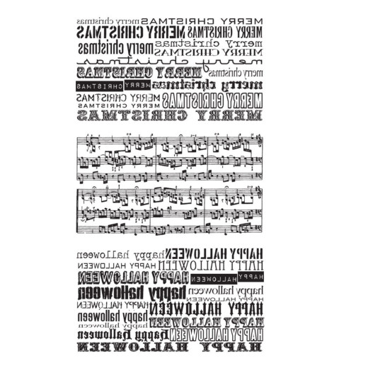 Cling Stamps by Tim Holtz - Seasonal Reflection