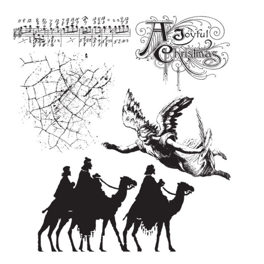 Cling Stamps Tim Holtz - Joyful Song