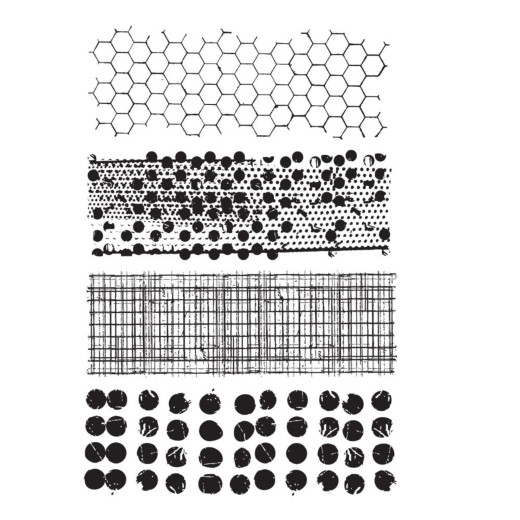 Cling Stamps by Tim Holtz - Mixed Media