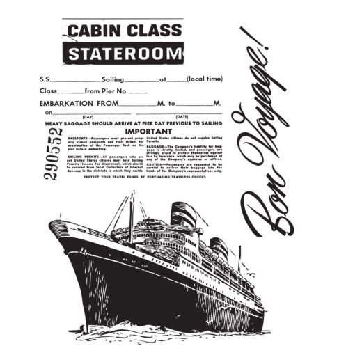 Cling Stamps Tim Holtz - Artful Voyage