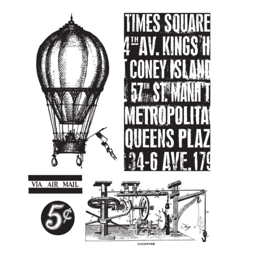 Cling Stamps Tim Holtz - Remnants