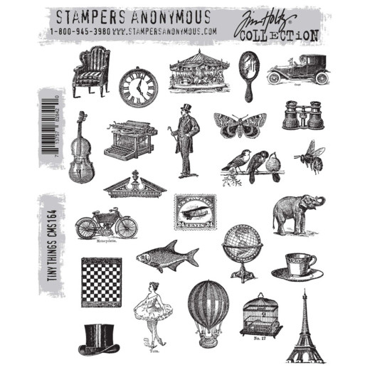 Cling Stamps by Tim Holtz - Tiny Things