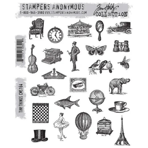 Cling Stamps by Tim Holtz - Tiny Things