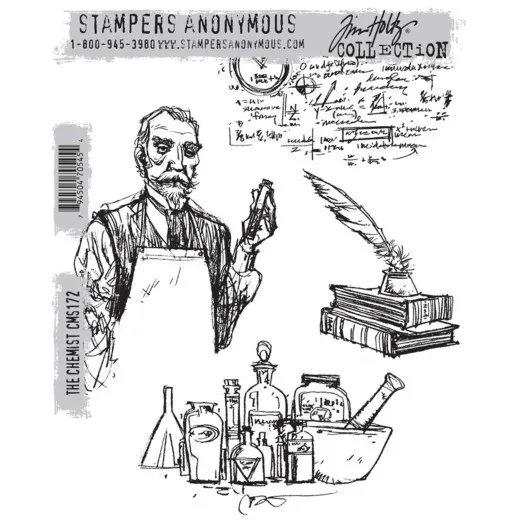 Cling Stamps Tim Holtz - The Chemist