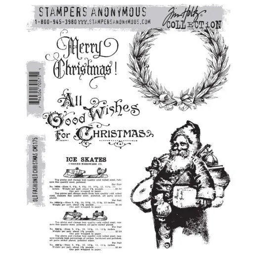 Cling Stamps Tim Holtz - Old Fashioned Christmas