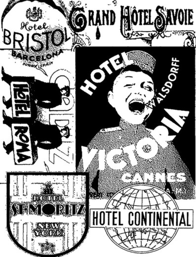 Cling Stamps by Tim Holtz - Hotel