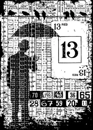 Cling Stamps by Tim Holtz - Components - Optimist