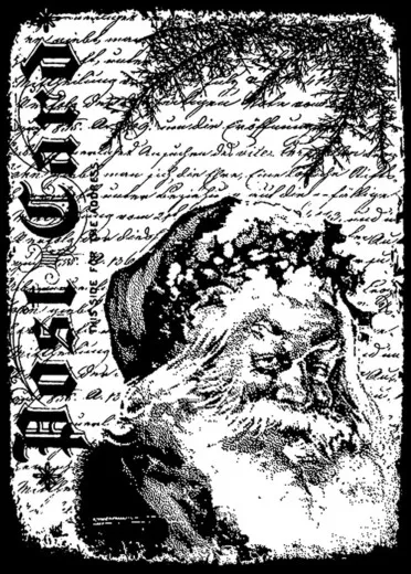 Cling Stamps by Tim Holtz - Components - Santa Letter