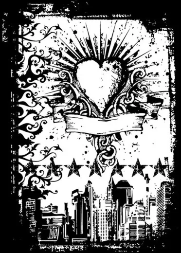 Cling Stamps by Tim Holtz - Components - Urban Tattoo