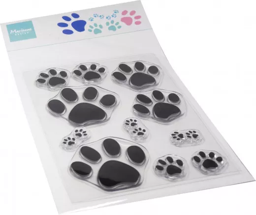 Clear Stamps - Paw Prints