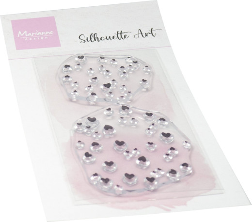Clear Stamps - Silhouette Art Haerts