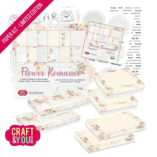 Flower Romance - Paper Kit Limited Edition