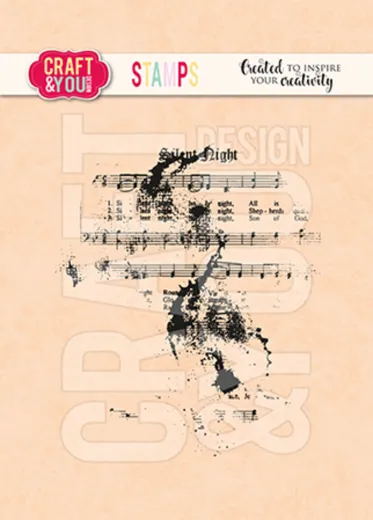 Craft and You - Clear Stamps - Silent Night