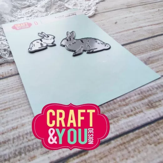 Craft and You Cutting Die - Rabbits