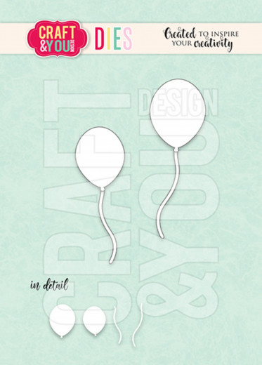 Craft and You - Cutting Dies - Balloons Set