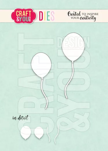 Craft and You - Cutting Dies - Balloons Set