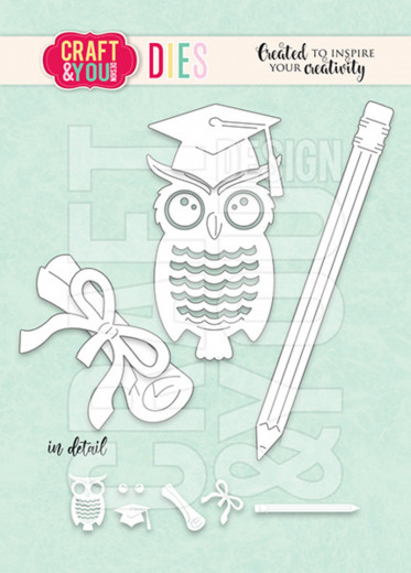 Craft and You - Cutting Dies - Owl Set