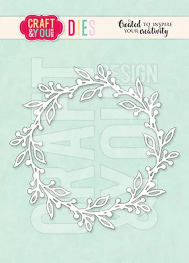 Craft and You - Cutting Dies - Delicate Wreath