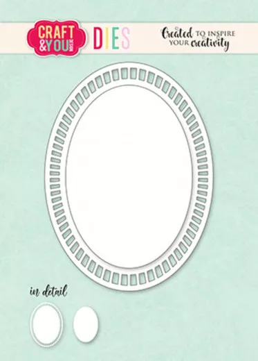 Craft and You - Cutting Dies - Oval Doily