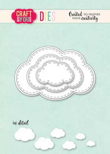 Craft and You - Cutting Dies - Clouds