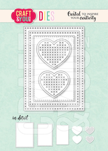 Craft and You - Cutting Dies - ATC Cross Stiches