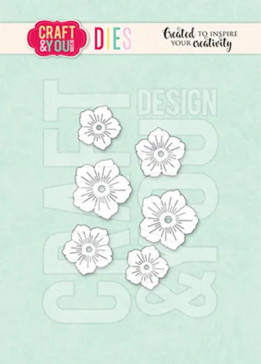 Craft and You - Cutting Dies - Mini Flowers by Gosia