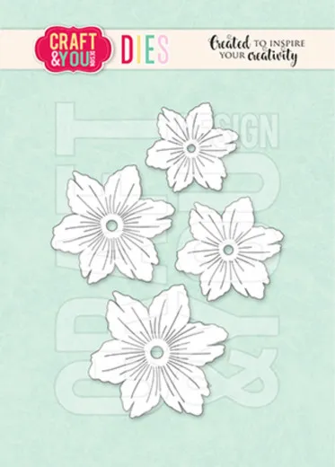 Craft and You - Cutting Dies - Sweet Flowers by Gosia