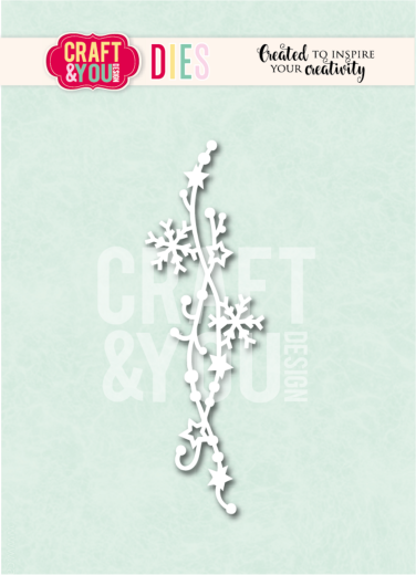 Craft and You - Cutting Dies - Winter Hanging Strip by Magda