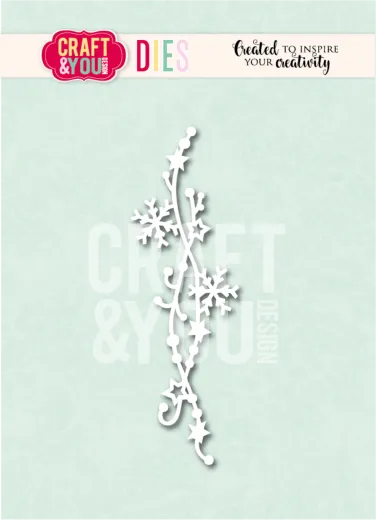 Craft and You - Cutting Dies - Winter Hanging Strip by Magda