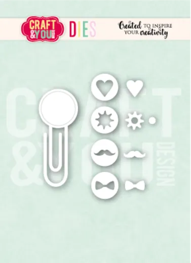 Craft and You - Cutting Dies - Clip Set 1