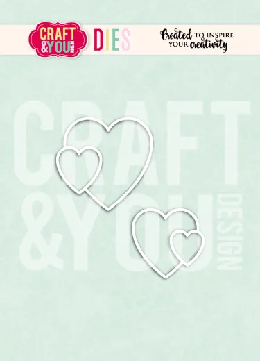 Craft and You - Cutting Dies - Hearts by Gosia