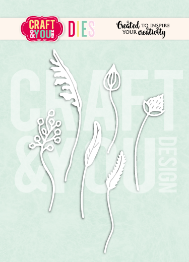 Craft and You - Cutting Dies - Wildflowers by Gosia