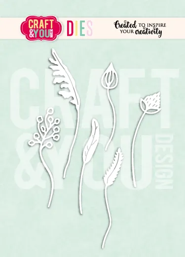 Craft and You - Cutting Dies - Wildflowers by Gosia