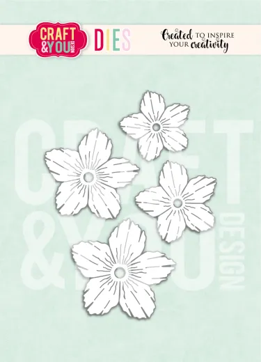 Craft and You - Cutting Dies - Garden Flower 1 by Gosia