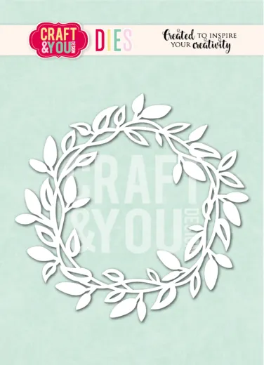 Craft and You - Cutting Dies - Leaf Wreath