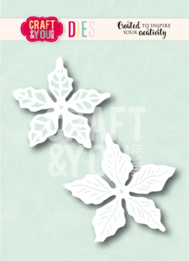 Craft and You - Cutting Dies - Poinsettia 1 by Magda