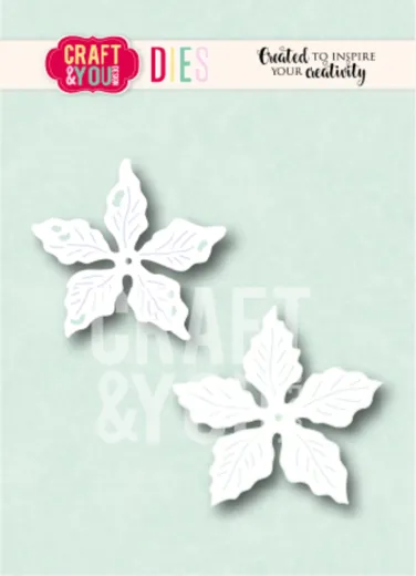 Craft and You - Cutting Dies - Poinsettia 2 by Magda