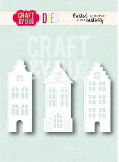 Craft and You - Cutting Dies - Tenement Houses