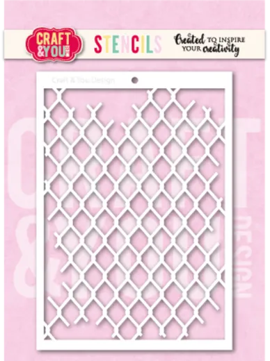 Craft and You - Stencil - Mesh