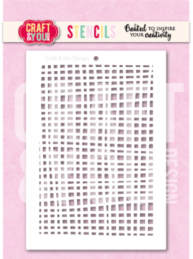 Craft and You - Stencil - Grid